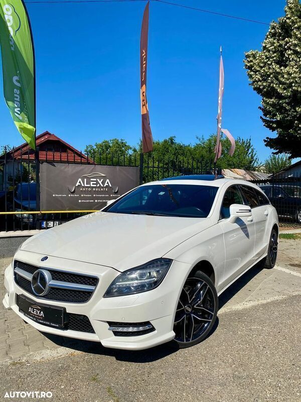 Alb Utilizat 2013 Mercedes CLS350 Shooting Brake Break | 12.699 EUR - Imagine 1/4