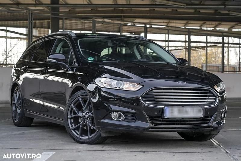 Culoarenegru Utilizat 2019 Ford Mondeo Titanium Break | 10.700 EUR (Preț bun) - Imagine 1/4
