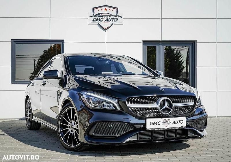 Culoarenegru Utilizat 2017 Mercedes CLA220 AMG line Berlinǎ | 19.980 EUR (Puțin scump) - Imagine 1/4