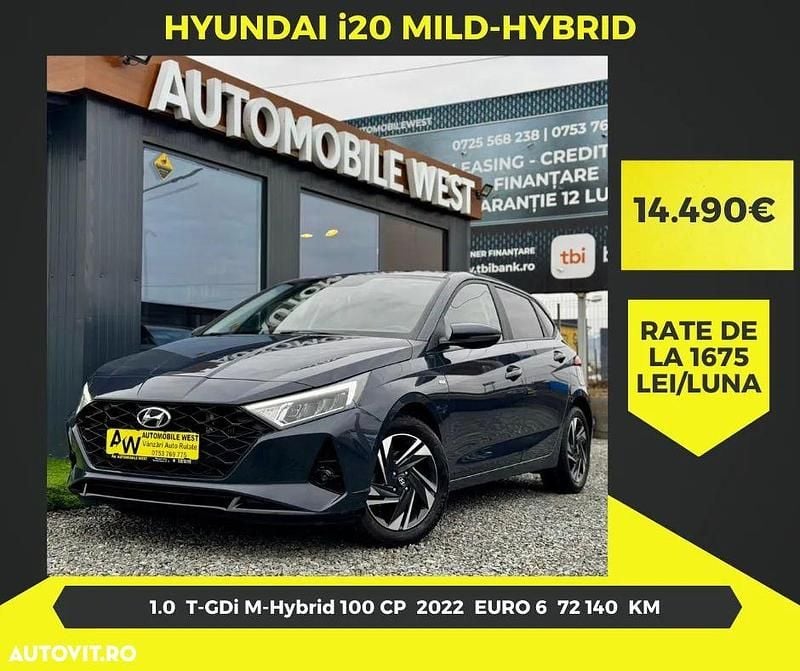 Second-hand Hyundai i20 N Line 100 CP (73 kW) 2022 Culoaregri Hatchback