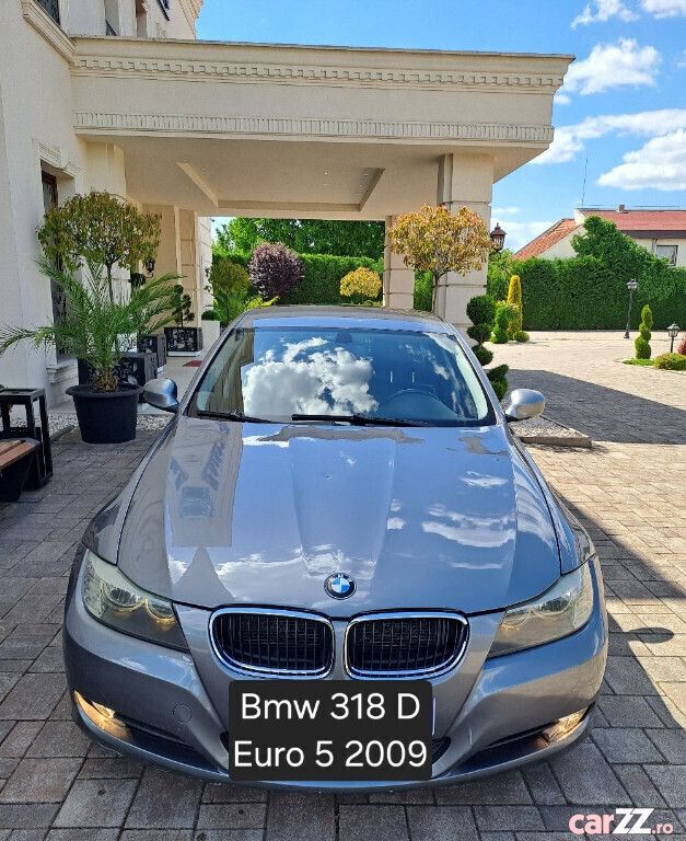 Gri Utilizat 2009 BMW 318 Sport Line Berlinǎ | 4.900 EUR (Preț OK) - Imagine 1/4