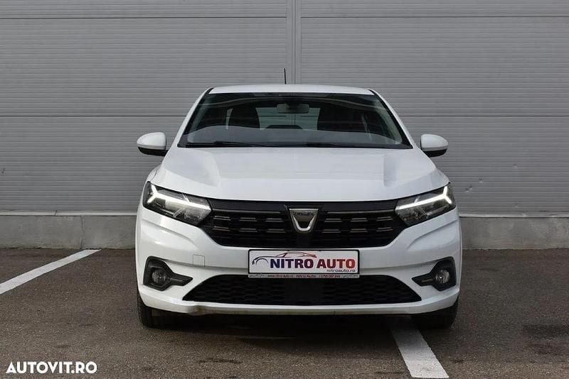 Culoarealb Utilizat 2021 Dacia Logan Comfort Berlinǎ | 7.999 EUR (Preț bun) - Imagine 1/4