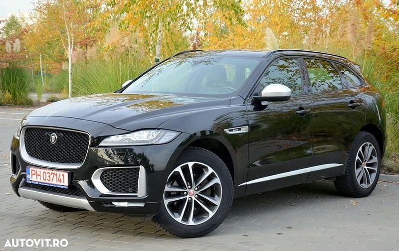 Second-hand Jaguar F-Pace R-Sport 180 CP (132 kW) 2019 Culoarenegru SUV