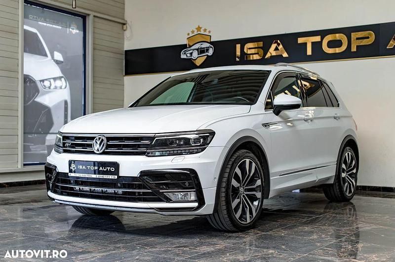 Alb Utilizat 2017 VW Tiguan Highline SUV | 21.999 EUR (Scump) - Imagine 1/4