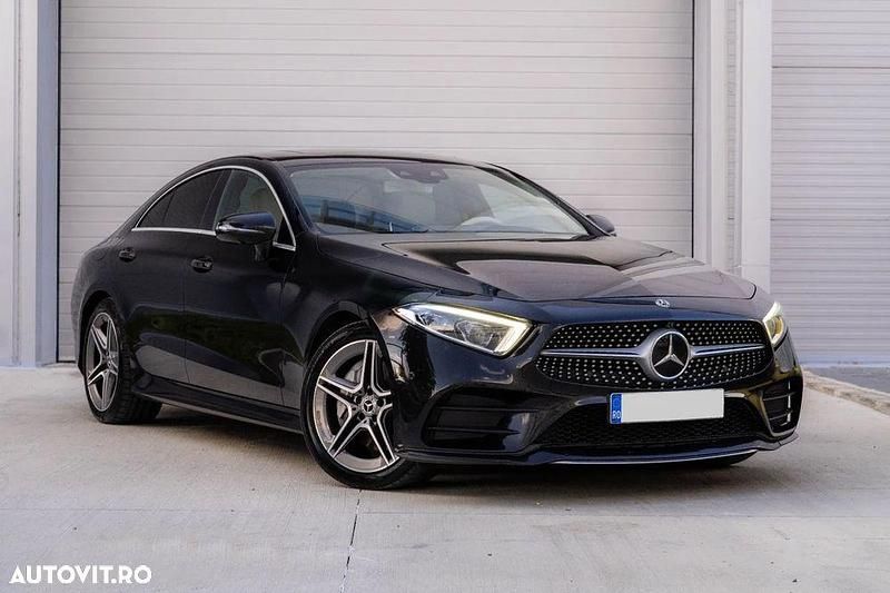 Culoarenegru Utilizat 2019 Mercedes CLS450 AMG line Berlinǎ | 35.990 EUR (Preț OK) - Imagine 1/4