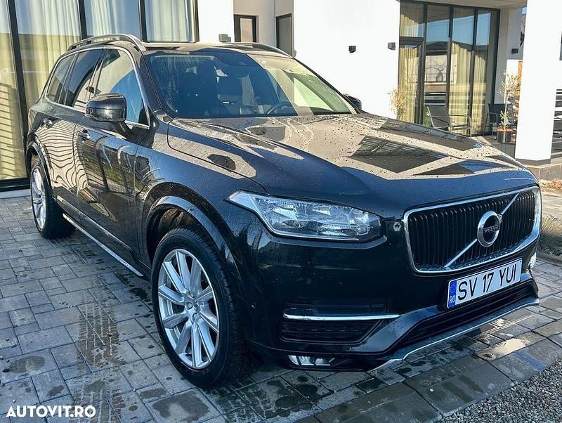 Culoarenegru Utilizat 2015 Volvo XC90 Momentum SUV | 18.450 EUR (Preț OK) - Imagine 1/4