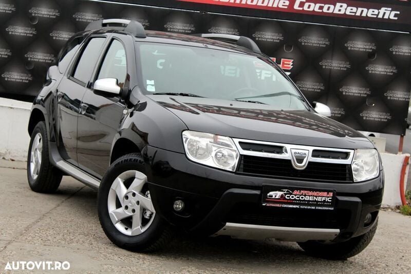 Negru Utilizat 2012 Dacia Duster Prestige SUV | 6.090 EUR (Preț OK) - Imagine 1/4