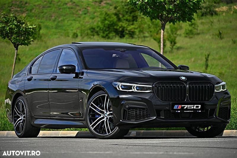Negru Utilizat 2021 BMW 750 Comfort Edition Berlinǎ | 44.990 EUR - Imagine 1/4