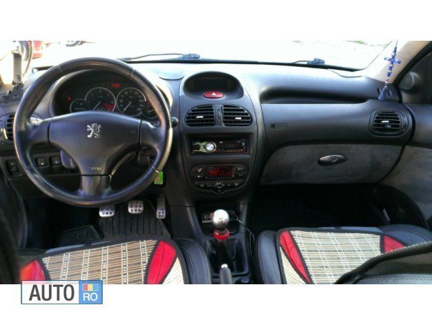 Second-hand Peugeot 206 110 CP (80 kW) 2004 Negru Break