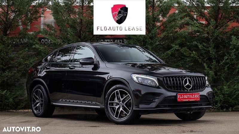 Second-hand Mercedes GLC220 AMG line 170 CP (125 kW) 2018 Culoarenegru Coupe