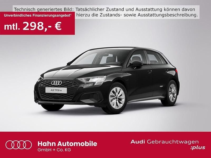 Negru Utilizat 2022 Audi A3 Sportback e-tron Basis Hatchback | 27.757 EUR - Imagine 1/1