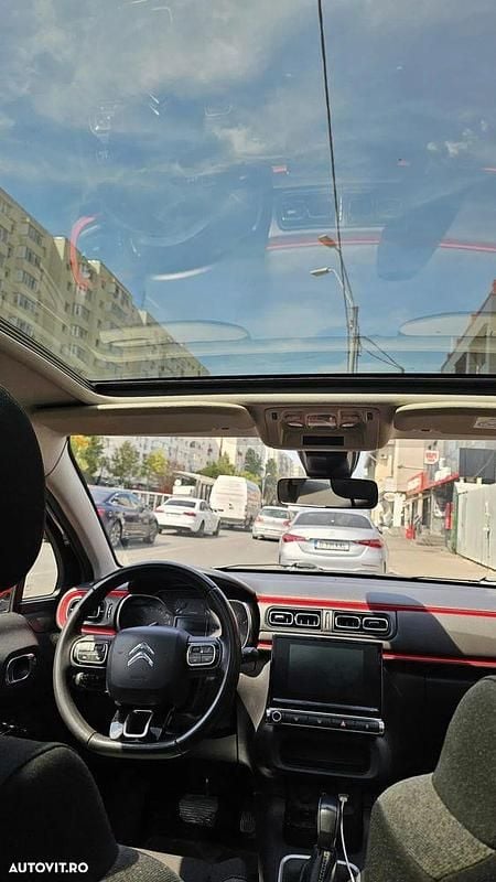 Culoarenegru Utilizat 2018 Citroën C3 PureTech Hatchback | 10.500 EUR (Preț OK) - Imagine 1/4