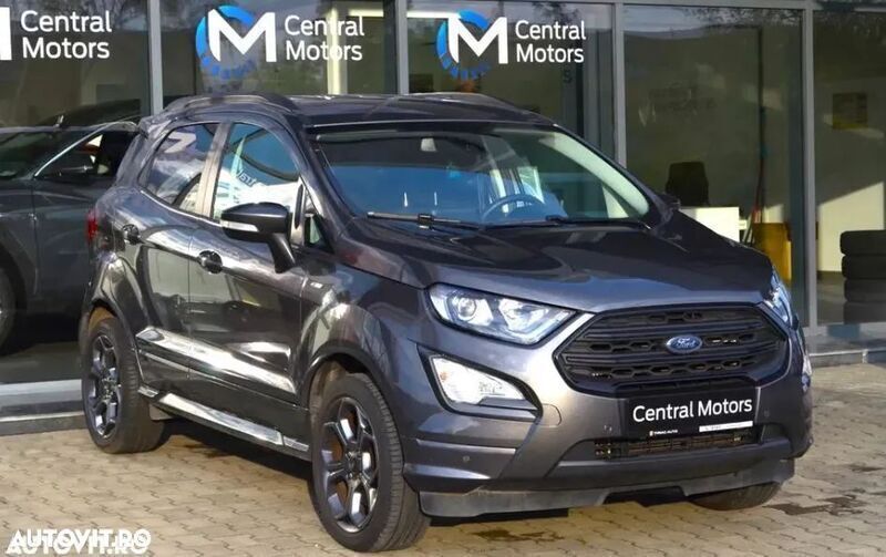 Gri Utilizat 2021 Ford Ecosport ST-Line SUV | 14.400 EUR (Preț OK) - Imagine 1/4