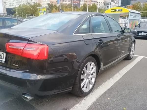 Negru Utilizat 2014 Audi A6 Berlinǎ | 12.300 EUR (Preț bun) - Imagine 1/4