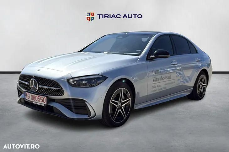 Culoareargint Utilizat 2024 Mercedes C300e Berlinǎ | 60.888 EUR (Preț OK) - Imagine 1/4