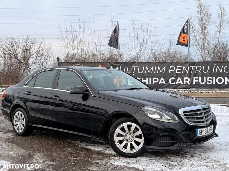 Second-hand Mercedes E200 136 CP (100 kW) 2013 Culoarenegru Berlinǎ