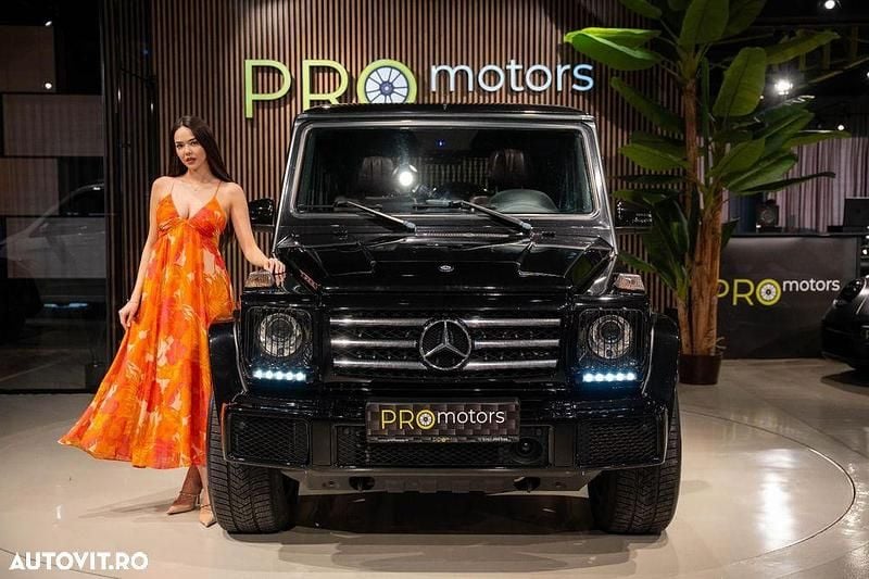 Second-hand Mercedes G500 422 CP (310 kW) 2016 Culoarenegru SUV