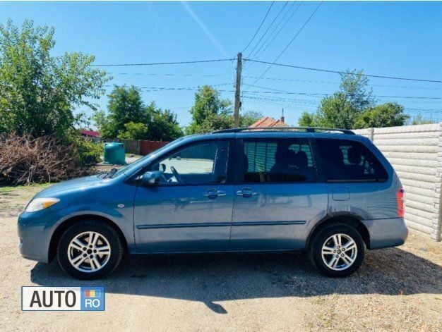 Second-hand Mazda MPV 136 CP (100 kW) 2004 Albastru Monovolum