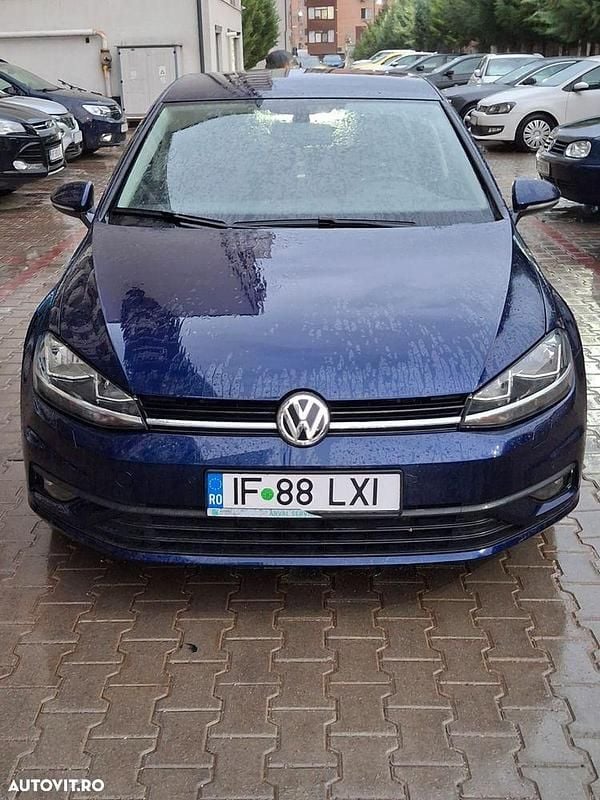 Second-hand VW Golf VII Trendline 116 CP (85 kW) 2019 Culoarealbastru Hatchback
