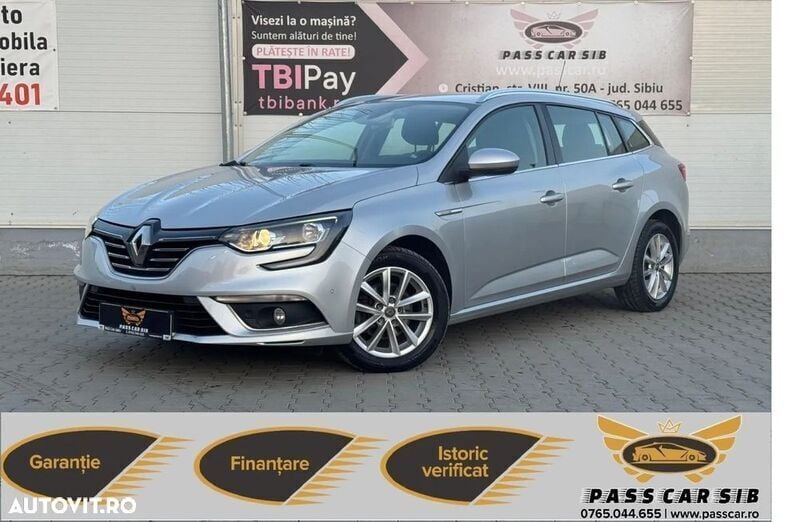 Argint Utilizat 2019 Renault Mégane GrandTour Intens Break | 10.166 EUR (Preț OK) - Imagine 1/4