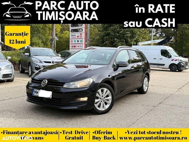 Culoarenegru Utilizat 2015 VW Golf VII Comfortline Break | 6.990 EUR (Preț bun) - Imagine 1/4