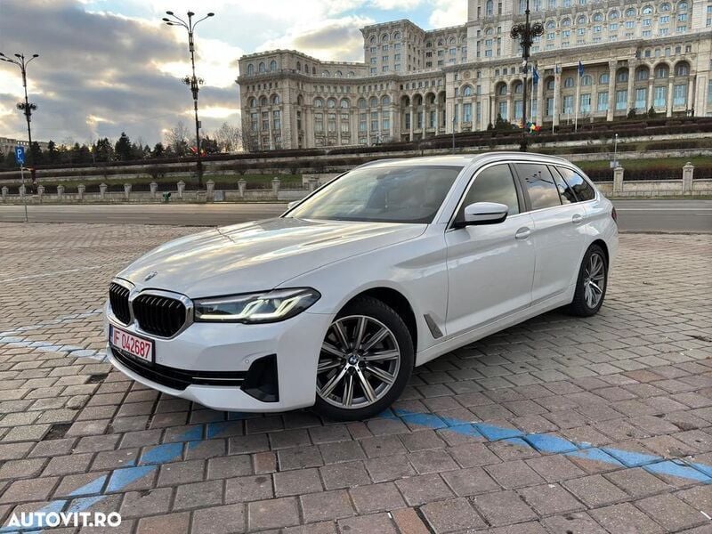 Alb Utilizat 2020 BMW 518 Executive Break | 26.700 EUR (Preț OK) - Imagine 1/4