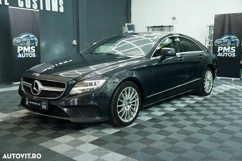 Negru Utilizat 2015 Mercedes CLS350 Berlinǎ | 17.500 EUR (Super Preț) - Imagine 1/4