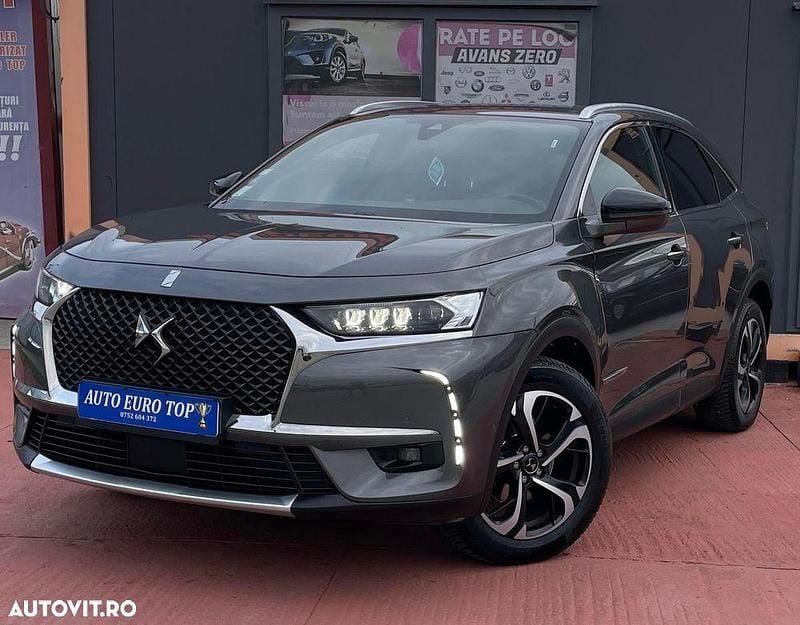 Gri Utilizat 2019 DS Automobiles DS7 Crossback Rivoli SUV | 18.490 EUR (Preț OK) - Imagine 1/4
