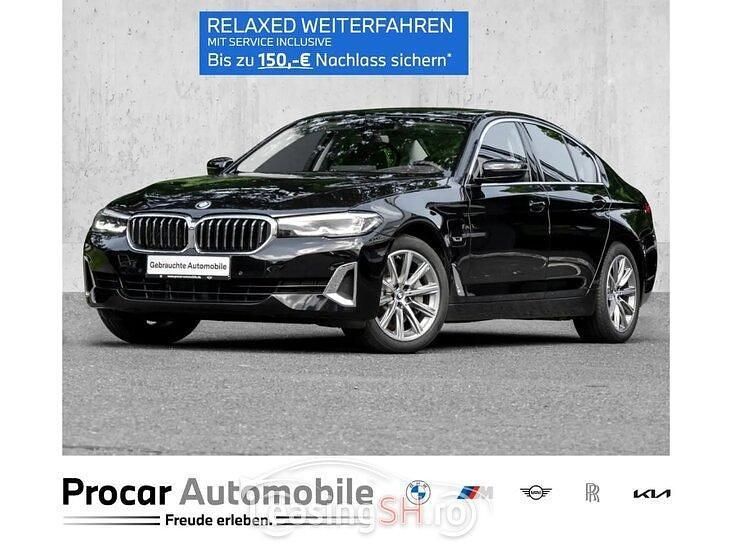 Negru Utilizat 2022 BMW 530e Luxury Line Berlinǎ | 42.568 EUR (Puțin scump) - Imagine 1/4
