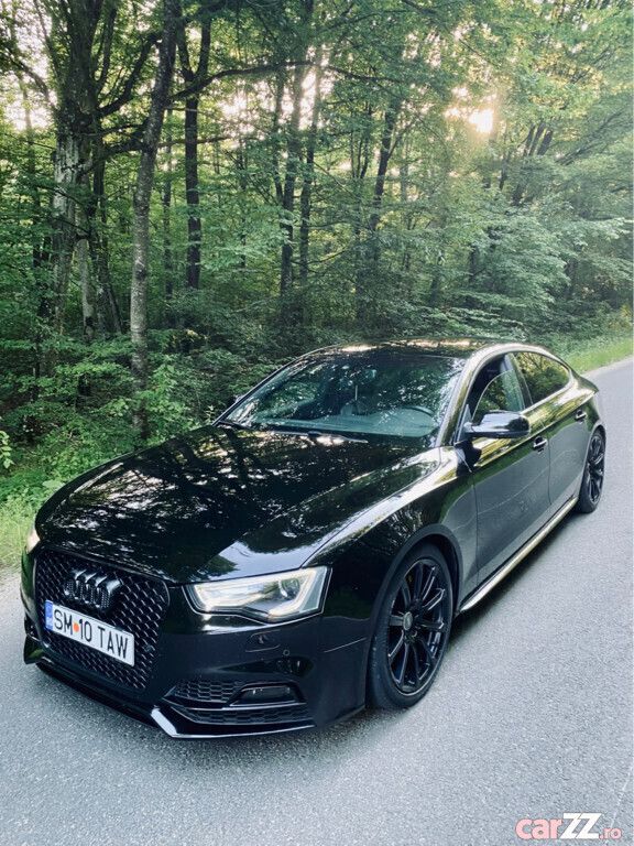 Negru Utilizat 2012 Audi A5 S-Line Coupe | 12.250 EUR - Imagine 1/4