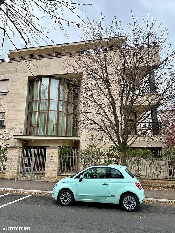 Second-hand Fiat 500 69 CP (50 kW) 2017 Culoareverde Hatchback