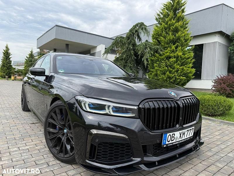 Negru Utilizat 2020 BMW 750 Comfort Edition Berlinǎ | 41.500 EUR (Preț OK) - Imagine 1/4