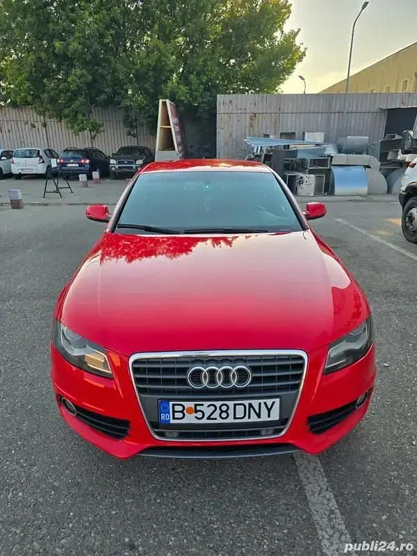 Rosu Utilizat 2010 Audi A4 S-Line Berlinǎ | 7.500 EUR (Preț OK) - Imagine 1/4