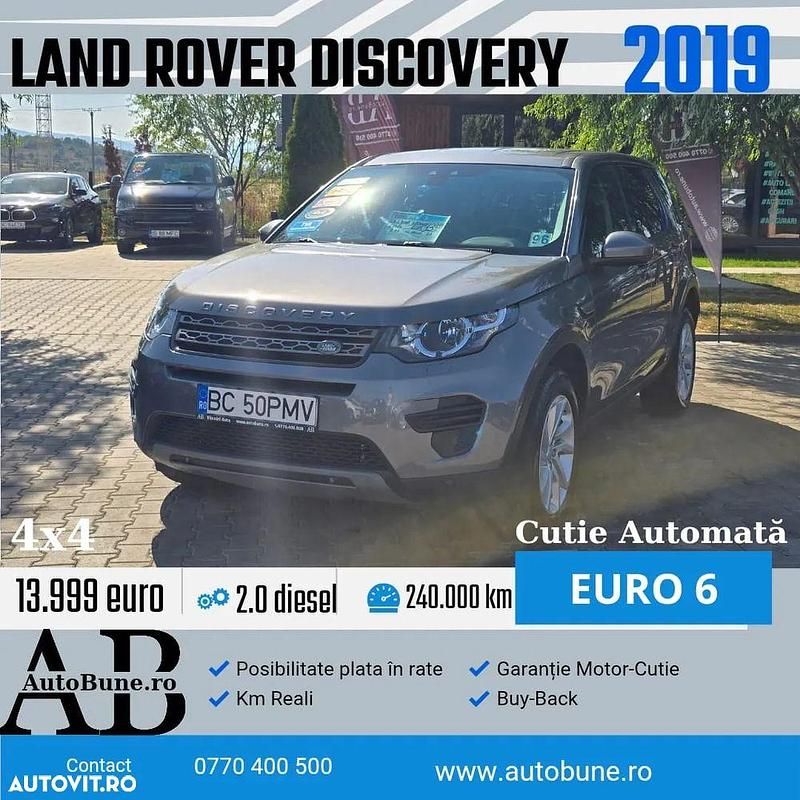 Culoaregri Utilizat 2019 Land Rover Discovery Sport HSE Luxury SUV | 13.999 EUR (Super Preț) - Imagine 1/4