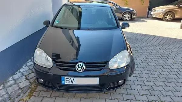 Negru Utilizat 2007 VW Golf V Hatchback | 1.499 EUR - Imagine 1/4