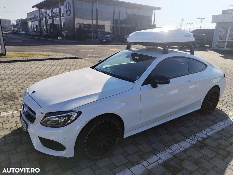 Culoarealb Utilizat 2016 Mercedes C180 Edition 1 Coupe | 17.999 EUR (Preț OK) - Imagine 1/4