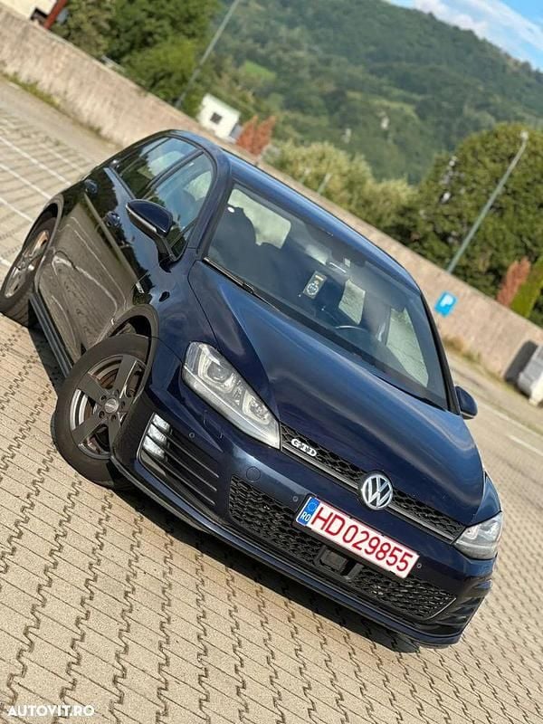 Culoarealbastru Utilizat 2015 VW Golf VII GTD Hatchback | 10.990 EUR (Preț bun) - Imagine 1/4