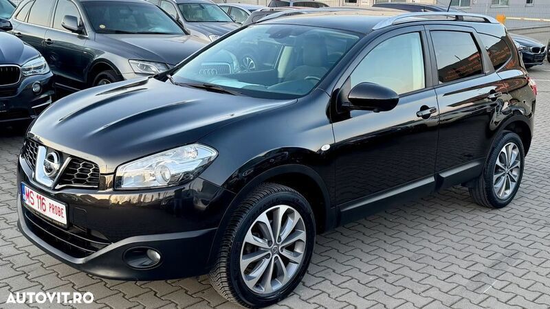 Negru Utilizat 2012 Nissan Qashqai +2 Visia SUV | 8.499 EUR - Imagine 1/4