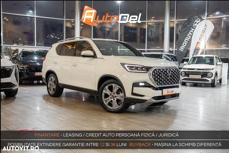Culoarealb Utilizat 2021 Ssangyong (KGM) Rexton SUV | 27.998 EUR (Puțin scump) - Imagine 1/4