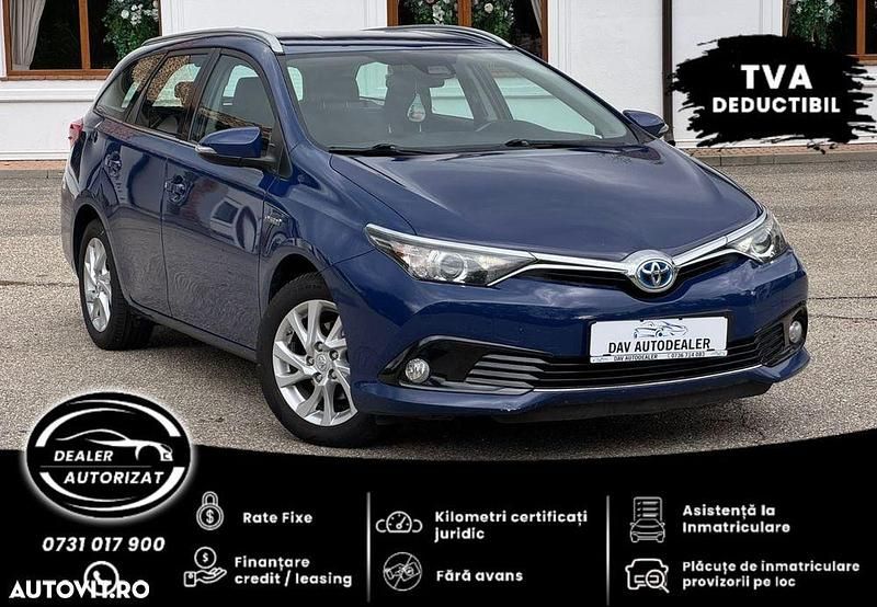 Culoarealbastru Utilizat 2018 Toyota Auris Hybrid Luna Break | 14.000 EUR (Preț OK) - Imagine 1/4