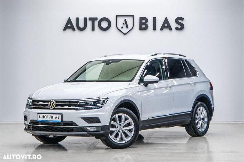 Culoarealb Utilizat 2017 VW Tiguan Highline SUV | 18.990 EUR (Preț OK) - Imagine 1/4