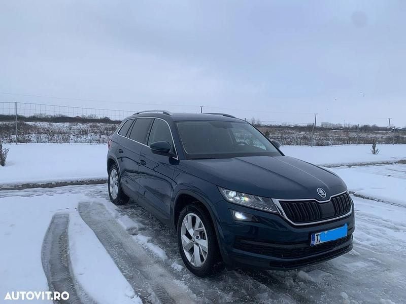 Second-hand Skoda Kodiaq Style 150 CP (110 kW) 2018 Culoarealbastru SUV