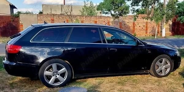 Negru Utilizat 2005 Audi A6 S-Line Break | 3.000 EUR (Puțin scump) - Imagine 1/4