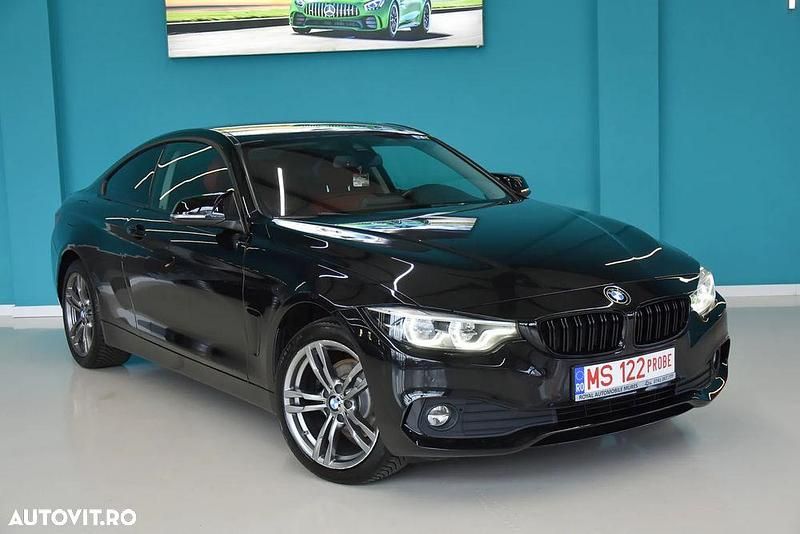 Culoarenegru Utilizat 2017 BMW 420 Advantage Coupe | 15.990 EUR (Preț bun) - Imagine 1/4