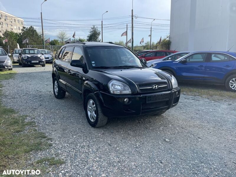 Negru Utilizat 2006 Hyundai Tucson GLS SUV | 3.950 EUR (Preț OK) - Imagine 1/4
