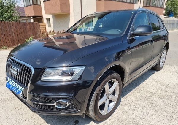 Negru Utilizat 2013 Audi Q5 S-Line SUV | 15.990 EUR (Preț OK) - Imagine 1/4