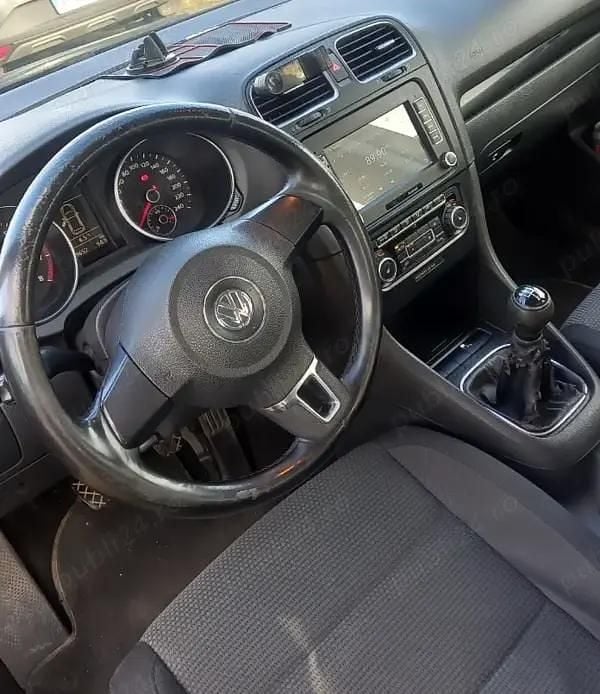 Second-hand VW Golf VI 122 CP (89 kW) 2010 Negru Hatchback