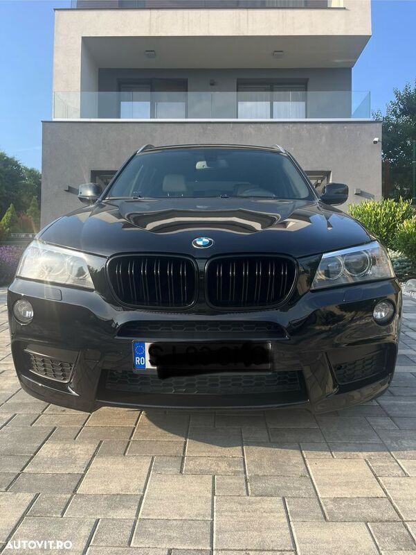 Negru Utilizat 2012 BMW X3 SUV | 11.300 EUR (Preț OK) - Imagine 1/4