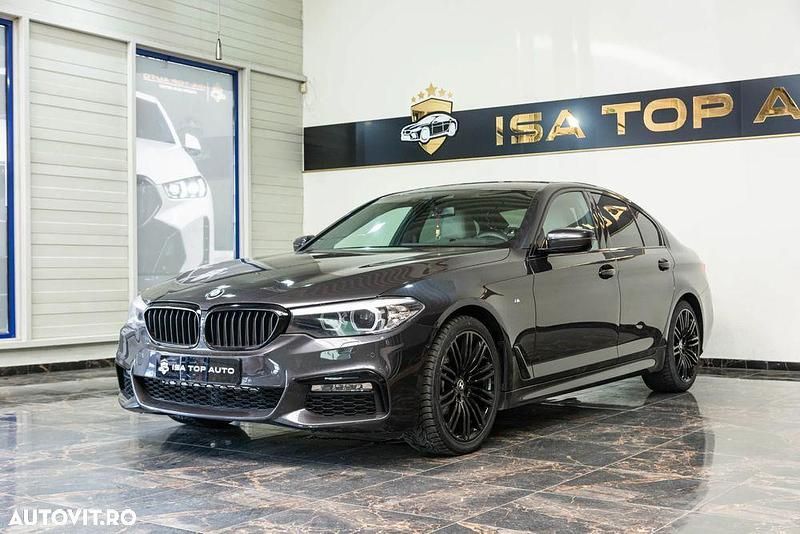 Gri Utilizat 2017 BMW 520 M Sport Berlinǎ | 23.999 EUR (Scump) - Imagine 1/4