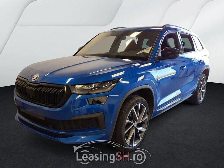 Albastru Utilizat 2023 Skoda Kodiaq SportLine SUV | 49.349 EUR - Imagine 1/4